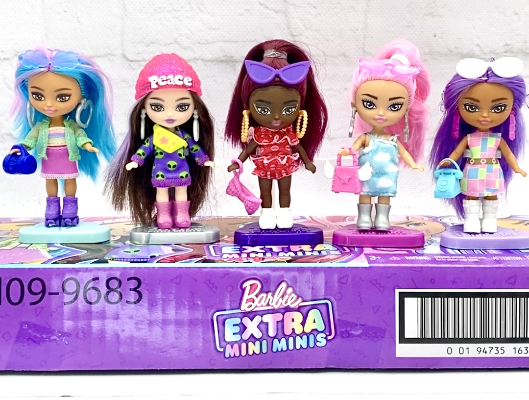 Lalki Barbie Extra Mini Minis
